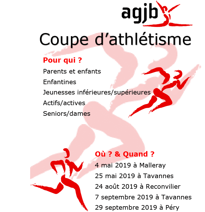 Lire la suite à propos de l’article Coupe Jeunesse d’Athlétisme du Jura Bernois 2019