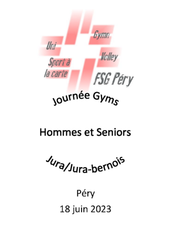 Lire la suite à propos de l’article Journée Gyms Hommes Seniors 2023